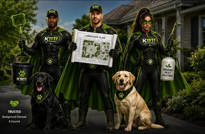 K911 Networks superhero service team